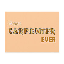 Best Carpenter Ever Postcard