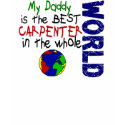 Best Carpenter In World 2 (Daddy) t-shirts