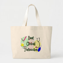 Best Clinical Instructor Nursing Gifts Tote Bags
