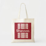 Best Coach Ever Red and White Modern  B204 Canvas Bags