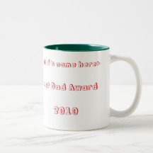Best Dad Award coffee mug