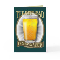 Best Dad Deserves A Beer Cards