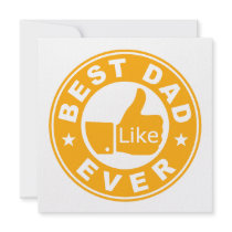 Best Dad Ever Custom Invitations