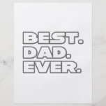 Best Dad Ever Flyers