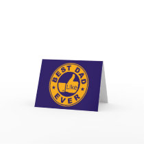 Best Dad Ever Greeting Card