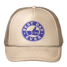 Best Dad Ever Like - Blue Hats