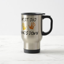 Best Dad Hands Down Mug