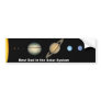Best Dad in the Solar System Bumper Sticker