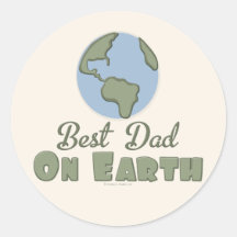 Best Dad On Earth Stickers