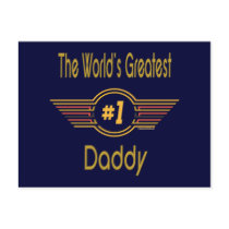 Best Daddy Gifts Post Cards