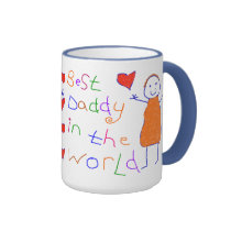 Best Daddy in the World mugs