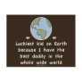 Best Daddy In The World Kid Postcards