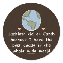 Best Daddy In The World Stickers