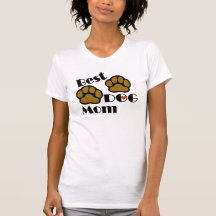 Best Dog Mom Shirt with Dog Paws