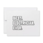 Best Electrician Ever invitations