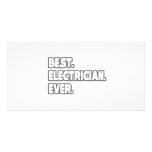 Best Electrician Ever photo cards
