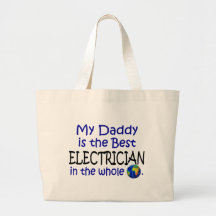 Best Electrician In The World (Daddy) Bags