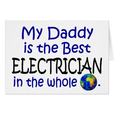 Best Electrician In The World (Daddy) by professiongifts