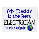 Best Electrician In The World (Daddy) cards