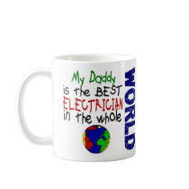 Best Electrician In World 2 (Daddy) Coffee Mug