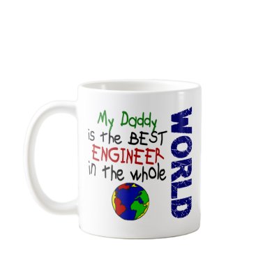 Best Engineer In World 2 (Daddy) Mugs by professiongifts