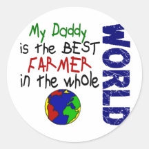 Best Farmer In World 2 (Daddy) Sticker