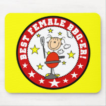 Best Female BBQ-er Mousepad