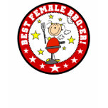 Best Female BBQ-er T-shirt
