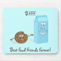 Best Food Friends Forever Mousepad