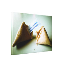 Best Fortune Cookie Ever Stretched Canvas Print