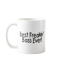 Best Freakin Boss Ever Mugs