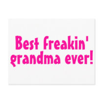 Best Freakin Grandma Ever (Pink)