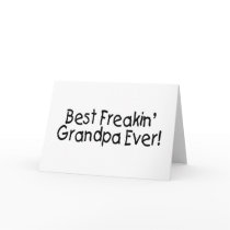 Best Freakin Grandpa Ever 2 Cards