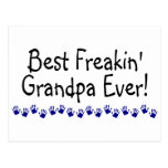 Best Freakin Grandpa Ever Postcards