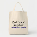Best Freakin Pappy Ever Canvas Bag