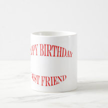 Best Friend Birthday Mug