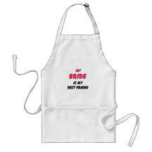 Best Friend Bride Apron