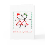 Best Friend Christmas Card