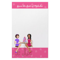 Best Friends and Cupcakes! Personalized Stationery
