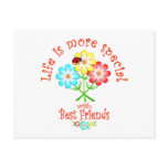 Best Friends are Special Postcards