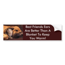 Best Friends! Bumper Sticker