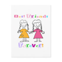 Best Friends Forever BFF Gifts Postcard