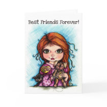 Best Friends Forever Greeting Card