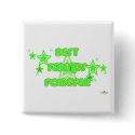 Best Friends Forever Green Yellow Stars buttons