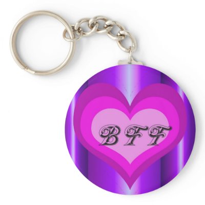 BEST FRIENDS FOREVER KEYCHAIN by artworkbydarlene