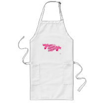 Best Friends Forever Pink Hearts Aprons