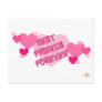 Best Friends Forever Pink Hearts Postcards