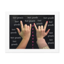 Best Friends Forever! Postcard