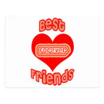 Best Friends Forever Postcard