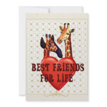 Best Friends Personalized Invitations